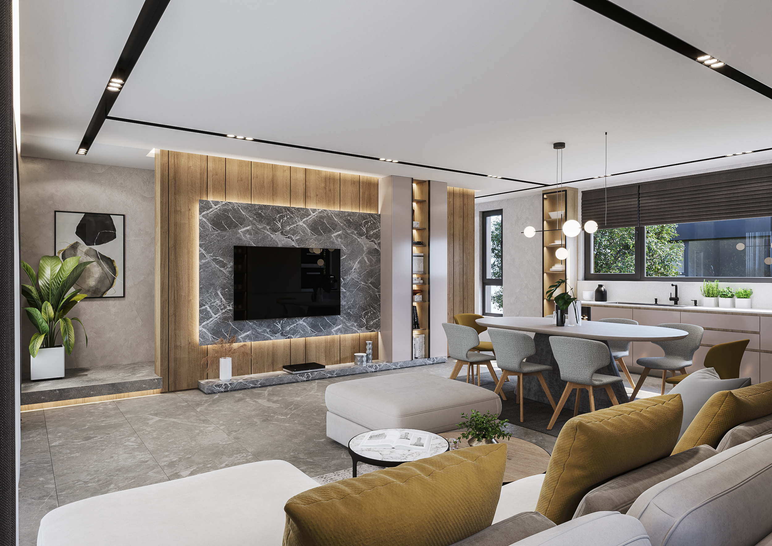 Интериор на къща в Бояна