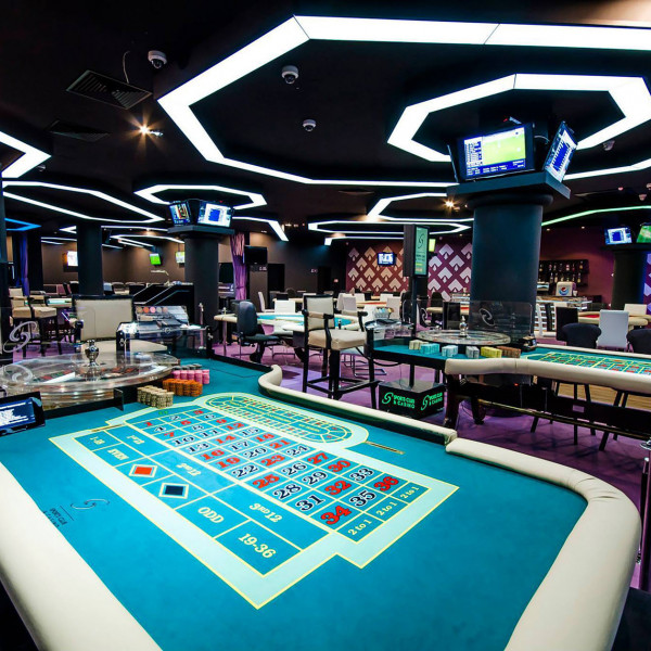 Interior design of Sports Club and Casino