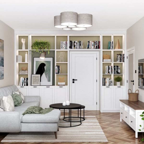 Дневна в панелен блок