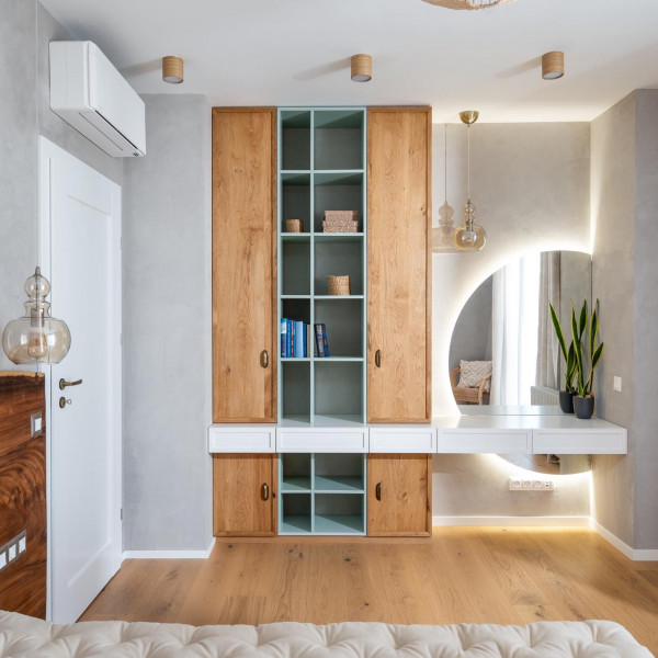 Спалня родители тоалетка шкаф